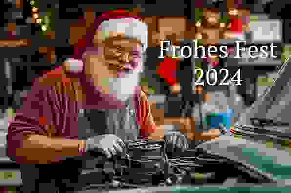 Fröhliche Weihnachten und Winterschlaf